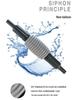 5-Piece Fish Tank Cleaning Kit with Algae Scraper & Siphon Tube