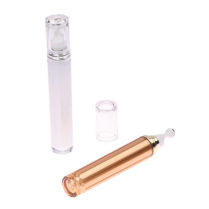 1 szt. 20 ml pusta butelka z rolką do kremu pod oczy, wielokrotnego napełniania, akrylowy pojemnik na serum pod oczy z pompką kulkową ze stali nierdzewnej