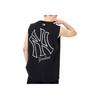 New MLB SS24 Tank Tops Unisex Black 3ATKB0343-50BKS