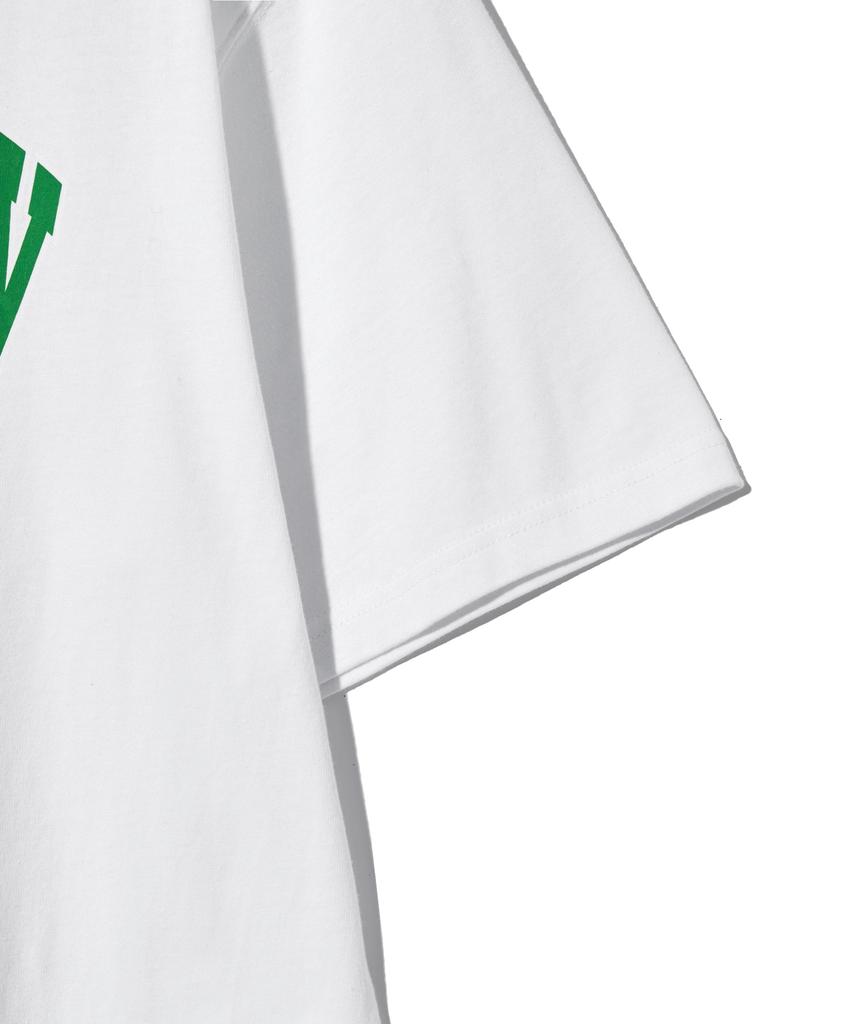 YALE University Dan Short Sleeve T-Shirt White/Green