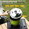 Stainless Steel Small Pressure Cooker, Simple Household Cooking Utensil, Outdoor Camping Travel Portable Folding Pressure Cooker