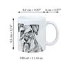 Schnauzer - Cup with a Dog, Cute Cup with Graphics, a Gift with Your Photo from the Art-Dog Brand