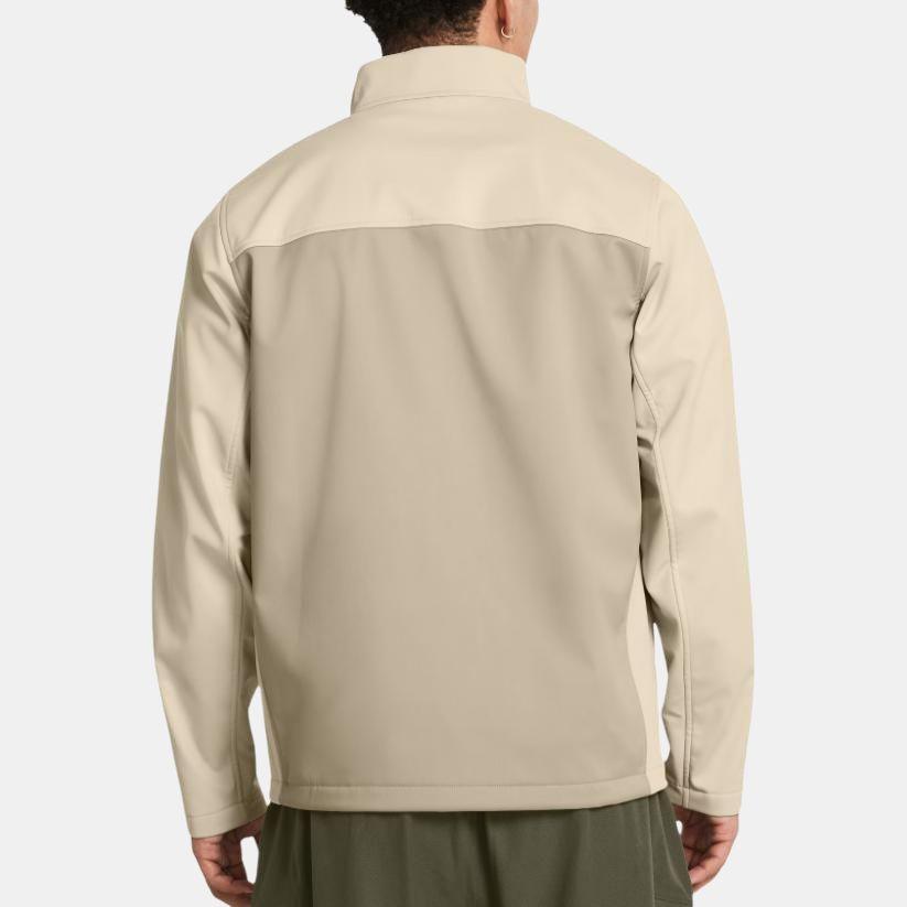 Under Armour Storm Cold Gear Infrared Loose Waterproof Windproof Breathable Stand Collar Pilot Jacket Men Jackets Khaki Black 1371586-290