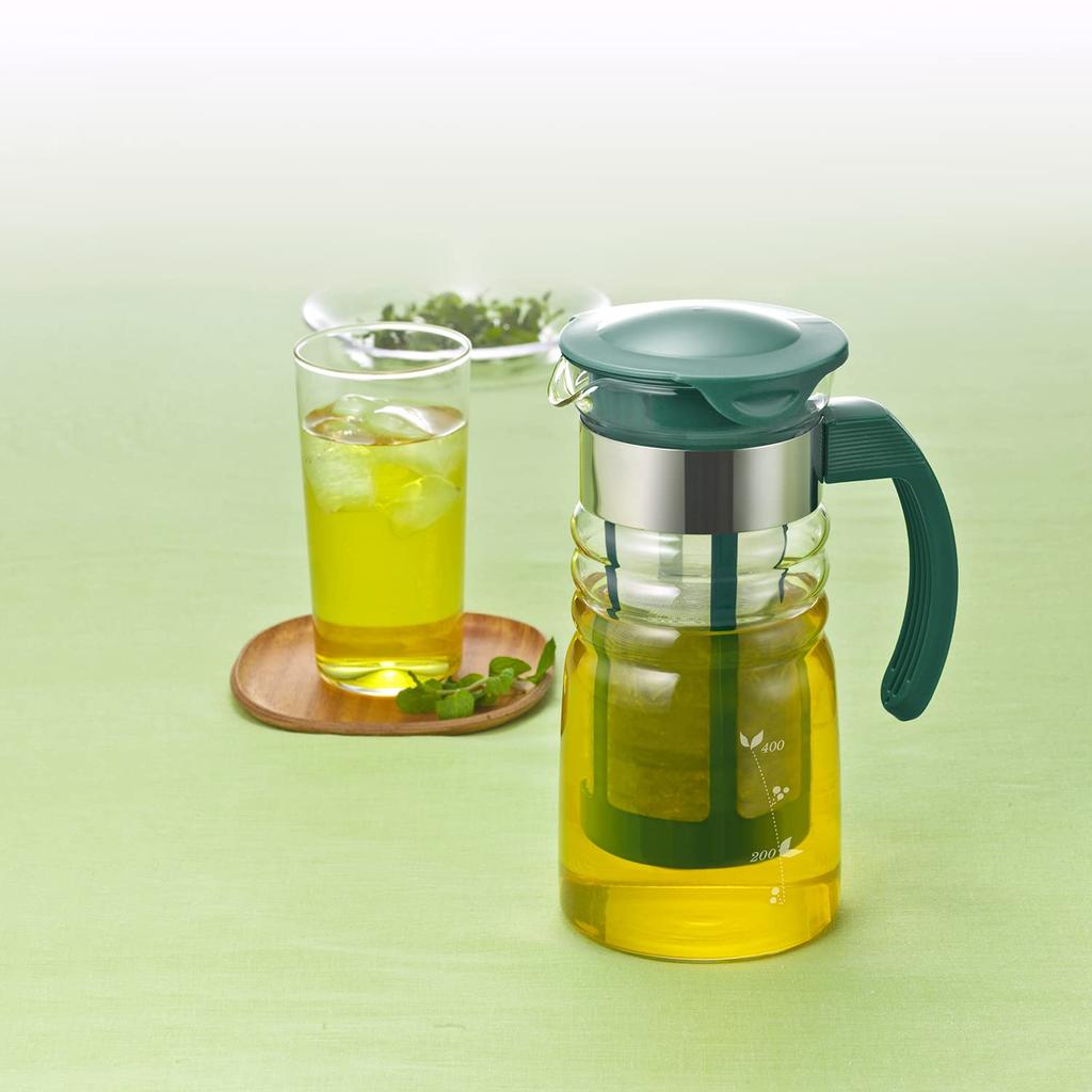 Hario Mini HCC-7DG Cold Brew Tea Pot with Basket Net