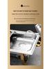 Stainless Steel Folding Buffet Warmer with Insulated Chafing Dish for Hotels and Commercial Use