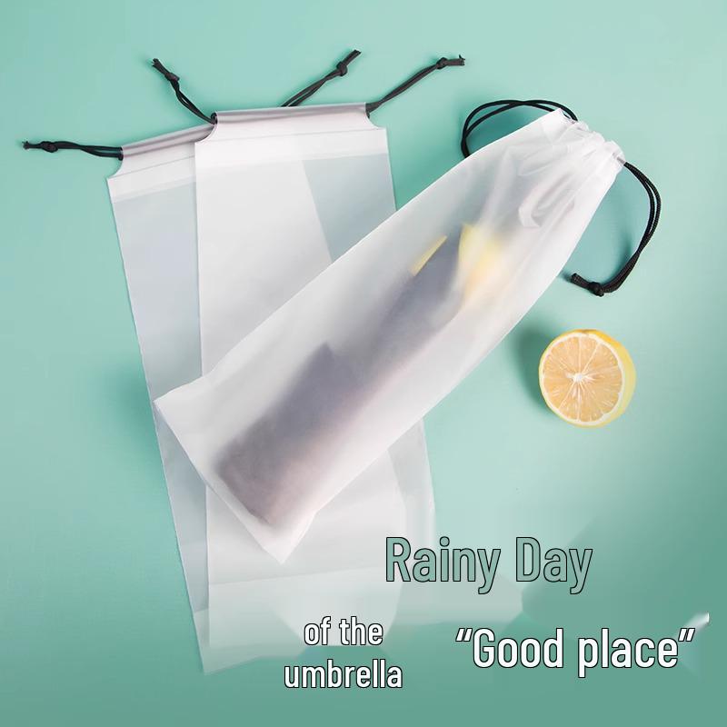 Waterproof Drawstring Umbrella Storage Sleeve for Car or Travel