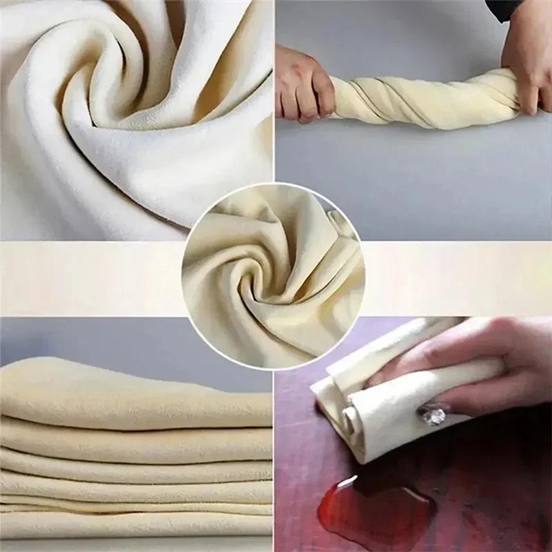 Double Layer Suede Car Towel Thick Absorbent Microfiber Cloth for Scratch-Free Car Wash And Detailing