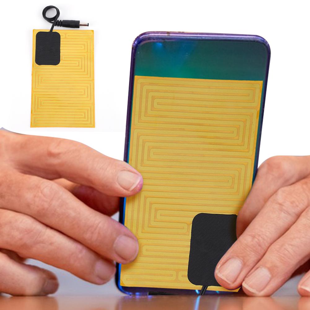 USB 5V Electric Heating Pad USB Heating Element Film Heater USB Heating Film Electric Heating Film Mobile Phone Hand Warmer