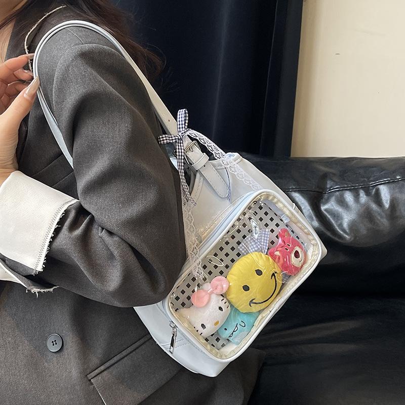 

Cute girl niche pain bag 2025 new summer versatile shoulder underarm bag portable tote bag
