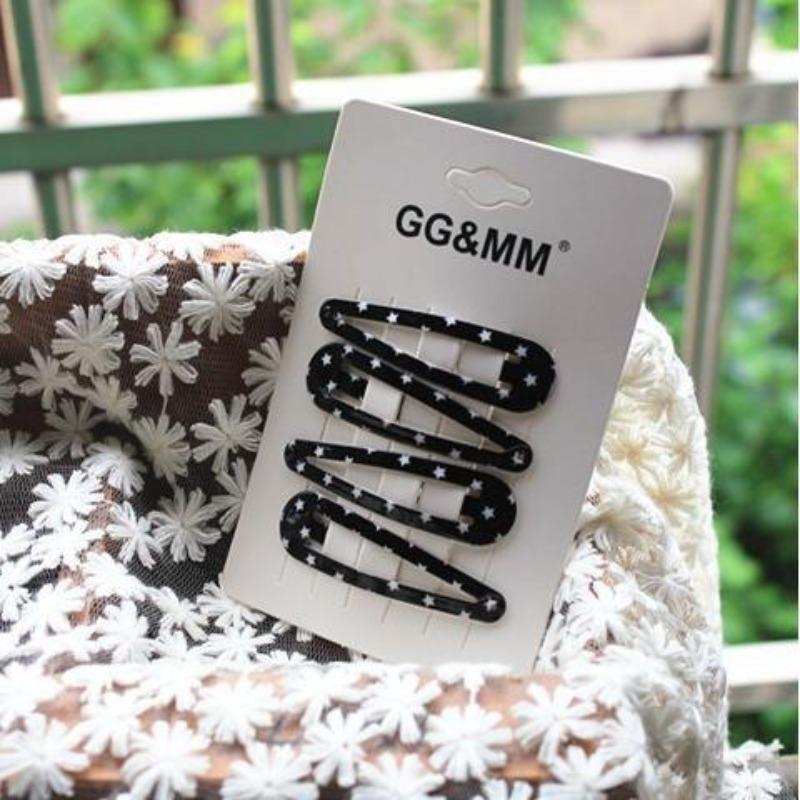 4pcs Jewelry  Hair Accessories Colorful Hairpins  BB Clips  Set of 20 Headdresses  Bangs Clips