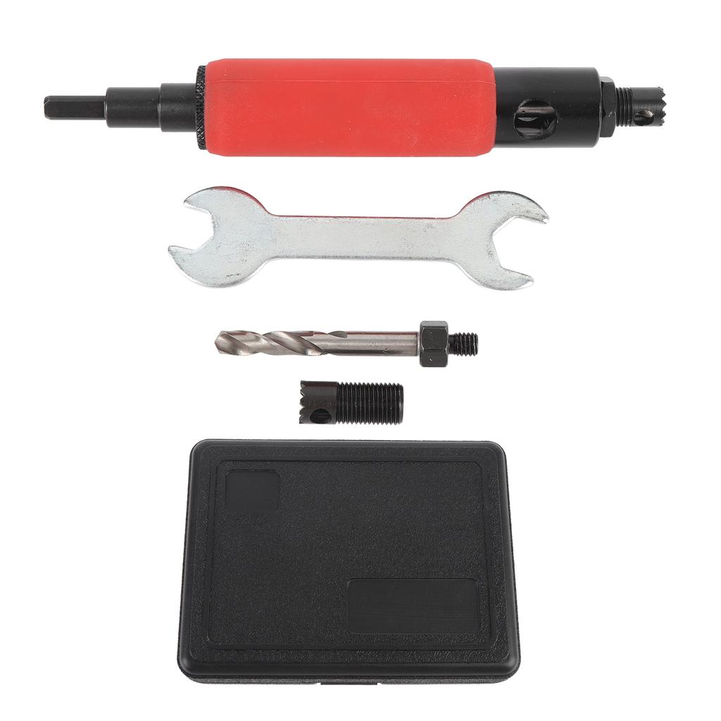 Rivet Removal Tool Kit Blind Rivets Drill Remover with 732in 6mm Head for 14in Pneumatic Electric