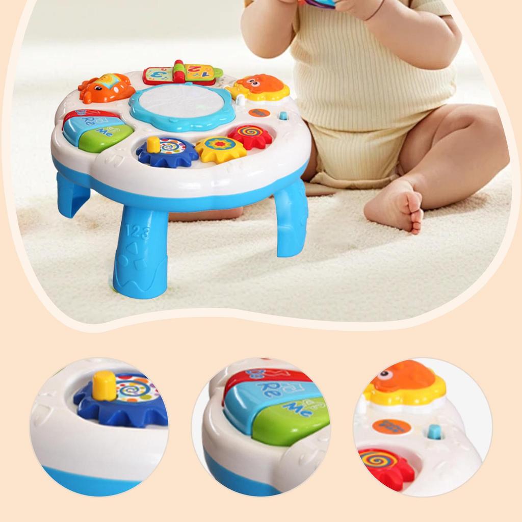 Baby Activity Table Preschool Learning Hand Eye Coordination Early Development