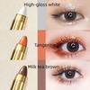 Lazy Eye Makeup, Eyeshadow Pen, Pencil, Highlighter Pen, Double-headed Eyeshadow Stick, Women's Microbead, Matte and Glossy Cosmetics