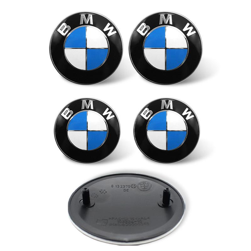 1/2pcs 82mm 74mm Car Logo Front Hood Rear Trunk Emblem For BMW M Logo E46 E36 E34 F10 E90 F30 E60 F30 E53 E30 E92 E87 Accessory