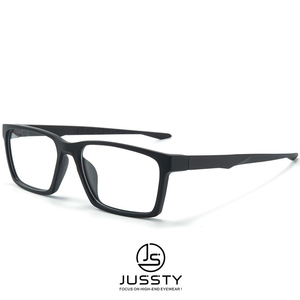 

JUSSTY Sport Multifocal Prescription Eyeglasses Men Square TR90 Progressive Glasses Male High Optical Myopia Eyewear Brand 2024 Single Version&1.56&None