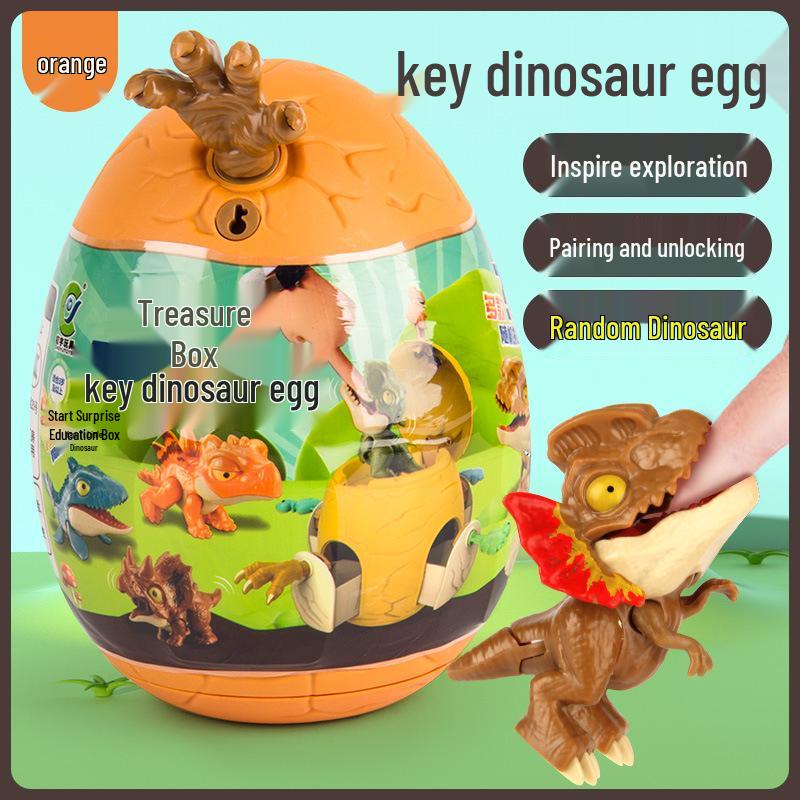 Children's Educational Dinosaur Egg Blind Box - Simulation Model Toys for Boys' Intellectual Development