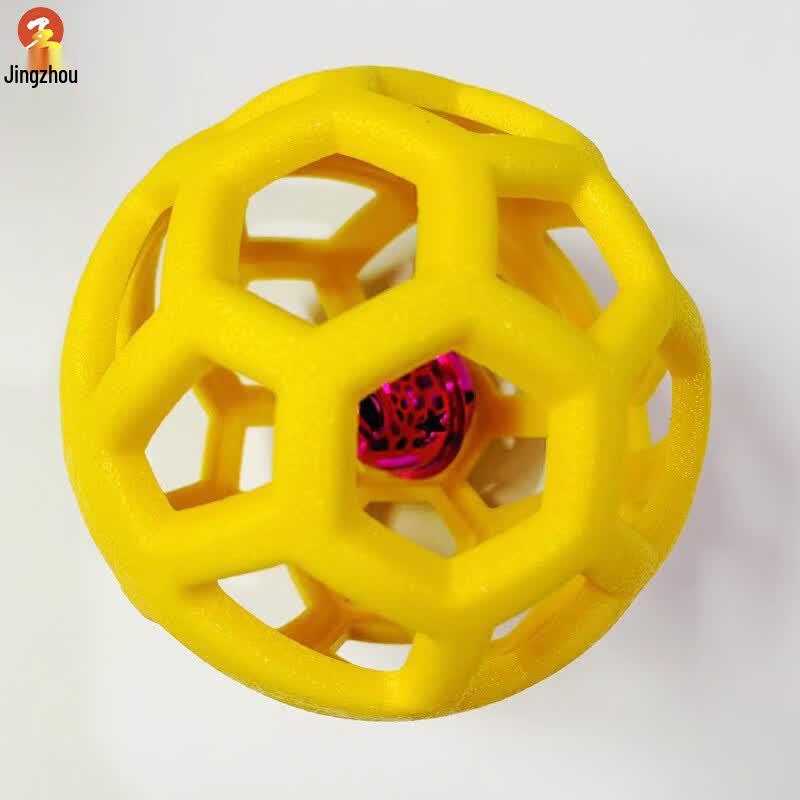 Jingzhou TPR Squeaky Chew Toy Ball for Dogs