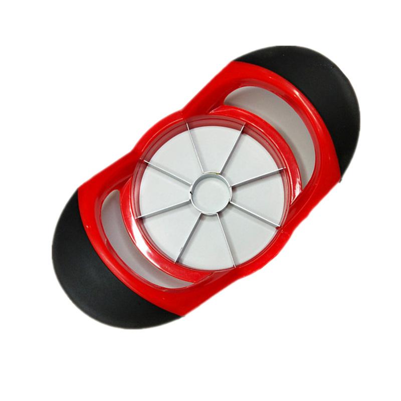 Apfelschneider, Großer Apfelentkerner, Ultra-Scharfer Apfelschneider, Entsteiner, Teiler, Große Ausführung, Robuster Rostbeständiger Obstschneider, Küchenwerkzeug