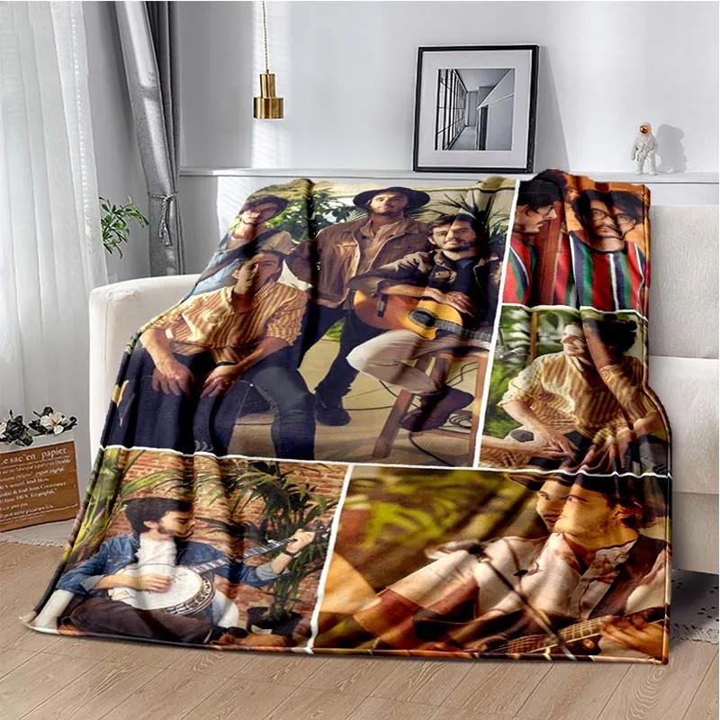 Morat Music Band Printed Flannel Blanket Soft Autumn and Winter Warm Plush Throw Blanket Adult Bedroom Sofa Bed Picnic Blanket