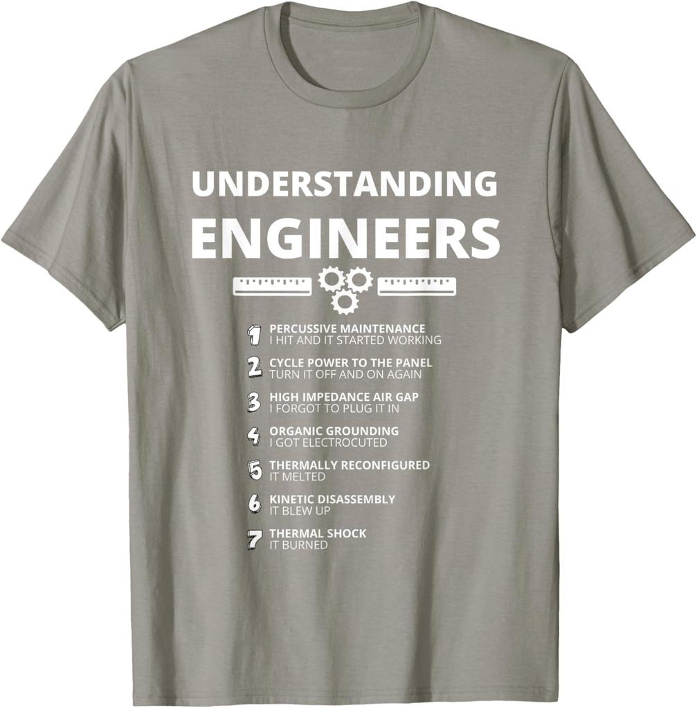 Understanding Engineers Funny Sarcastic Engineering Gift T-Shirt