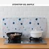 1pc Kitchen Cooking Frying Oil Splash Protection Gas Stove Rust Removal Kitchen Protection Against Stove Splashproof Plate Guard