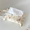 Korean Style High Appearance Value Bow Knot Tissue Bag for Wall or Bathroom Decor