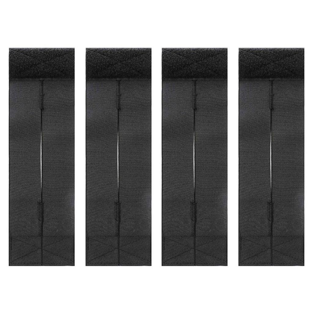 4Pcs Baseball Glove Wrap Lacing Strap Baseball Equipment Wrap Adjustable Elastic Bands Baseball Glove Strap with Sticker