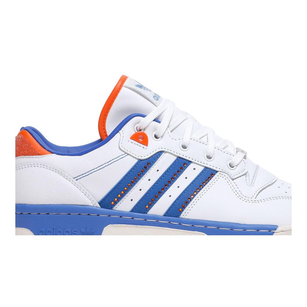 adidas Rivalry Low 'Cloud White Blue' (Unisex) Cloud White / Blue / Orange Skate Shoes FX7469