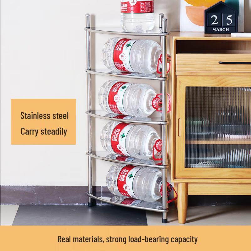 Yingbang Stainless Steel Corner Storage Shelf