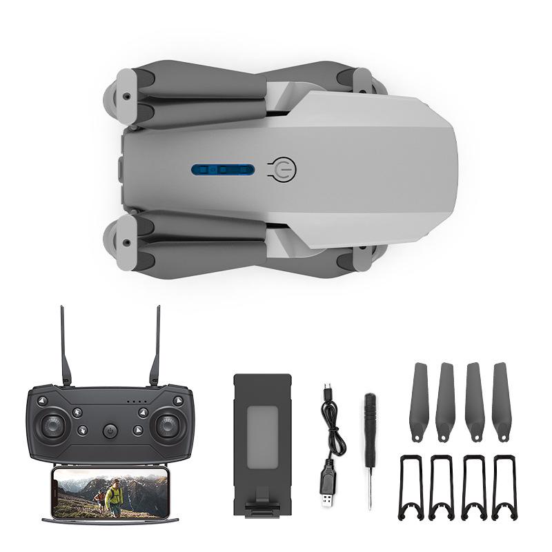 E88PRO 4K Drone with Dual Cameras, Obstacle Avoidance, Fixed Height & Folding Remote Control