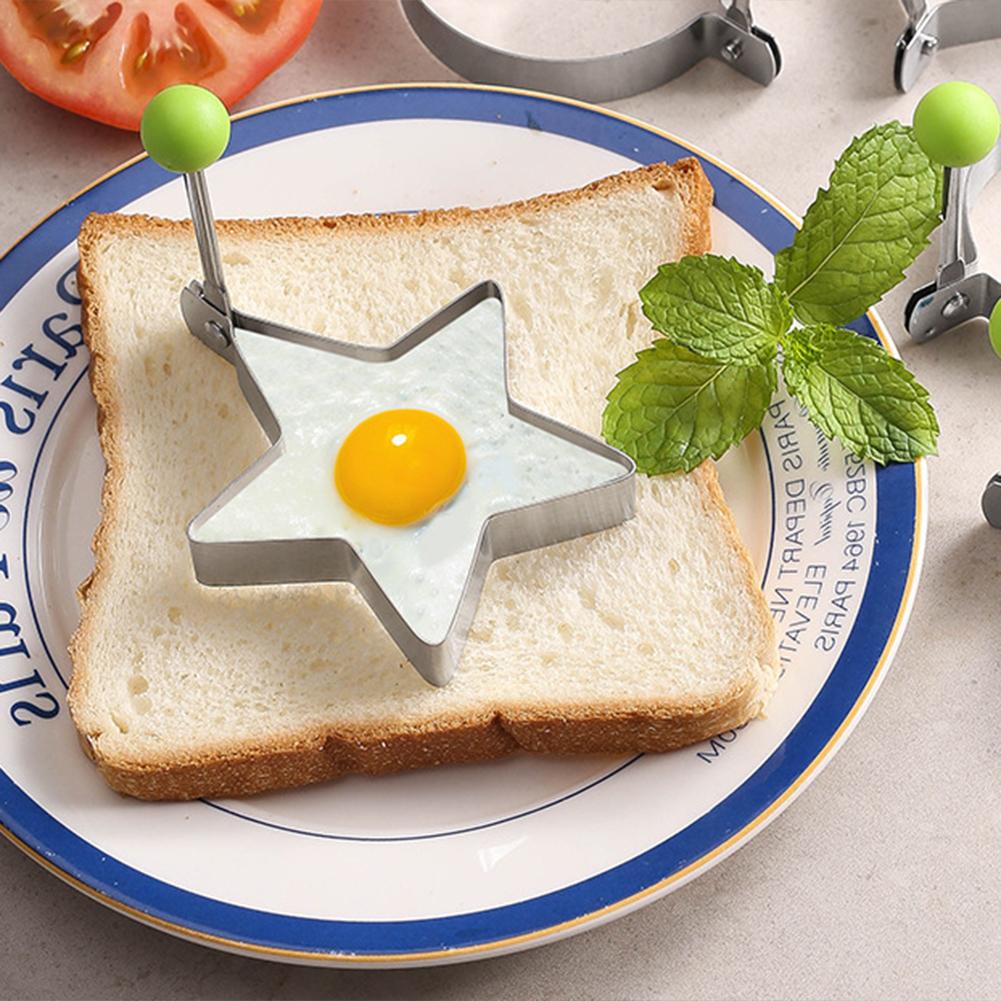 

Unique Egg Cooker Multi-purpose Egg Rings Molds With Handle Family Breakfast Fun China Mainland