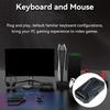 Gaming Keyboard Mouse Converter, Mobile Gaming Keyboard Mouse Converter Adapter,for Cellphone Game Device