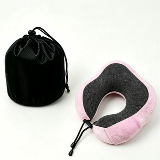 Slow Rebound Memory Foam U-Shape Neck Pillow for Travel