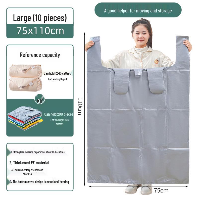 Heavy-Duty Large Capacity Quilt & Clothing Storage Bag