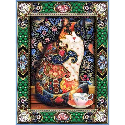 Diy 5d Diamant Pictură Animal Desene Animat Rotund Diamant Mozaic Decorare Casă Broderie Home Decor Handmade