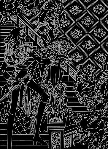 Růže z Versailles: Krásný obrázek z kresleného papíru Oscar & Marie Antoinette (Sešitek s obrázky k seškrabávání) (Odrůda)