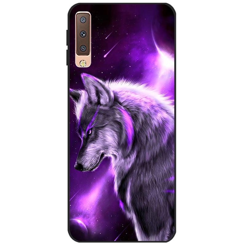 For Phone Case Samsung Galaxy A7 2018 Case Bumper Soft TPU Silicone Coque Back Cover For Samsung A7 2018 A750 A750F Case Fundas