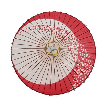 Yamamoto Bamboo Crafts Umbrella Red X (YAMAMOTOTAKIZAYIKUYA) Two-stage Snake-eye [Tsuki-nu Sakura-ryu]