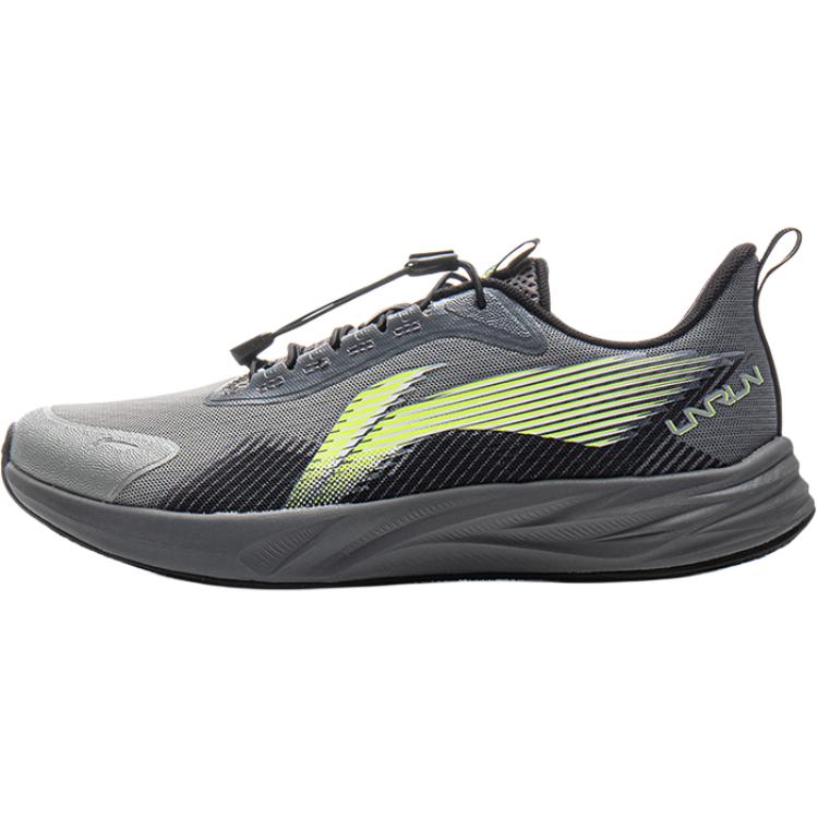 Li Ning Kids Mesh Running Shoes Fashion Versatile Simple Non-Slip Lightweight Shock Absorption Low Top Kids Sneakers YKFV096-7A