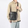COACH Houston Cow Leather Shoulder Bag, Crossbody Bag Small Men's Black 4009-QBBK