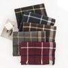 European and American Plaid Scarf Women's Fashion Commuting Imitation Cashmere Simple Versatile Shawl Warm Scarf Winter