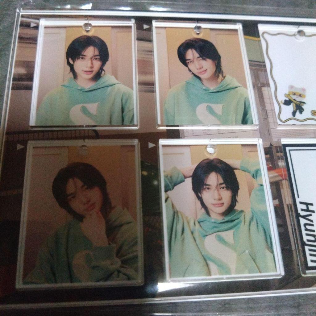 [USED] Stray Kids Hyunjin Custom Keychain Your Hero