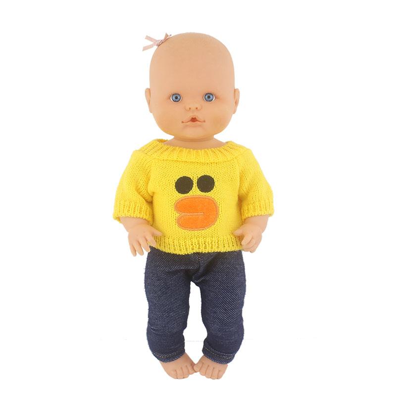 Sweater+Pants New Doll Clothes Suit For 32cm Nenuco Baby Doll 12 13 inch Bebe Doll Accessories