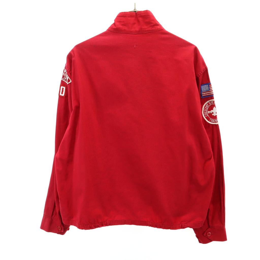 PACIFIC ATHLETIC COMPANY 70s vintage Long sleeve Blouson M Red Men's Used