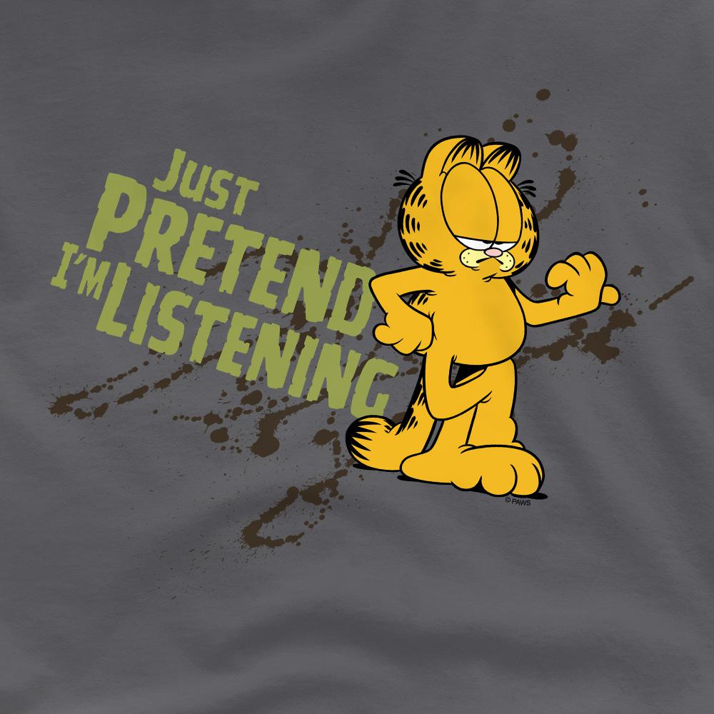 Garfield Mens Just Pretend IÂ´m Listening T-Shirt