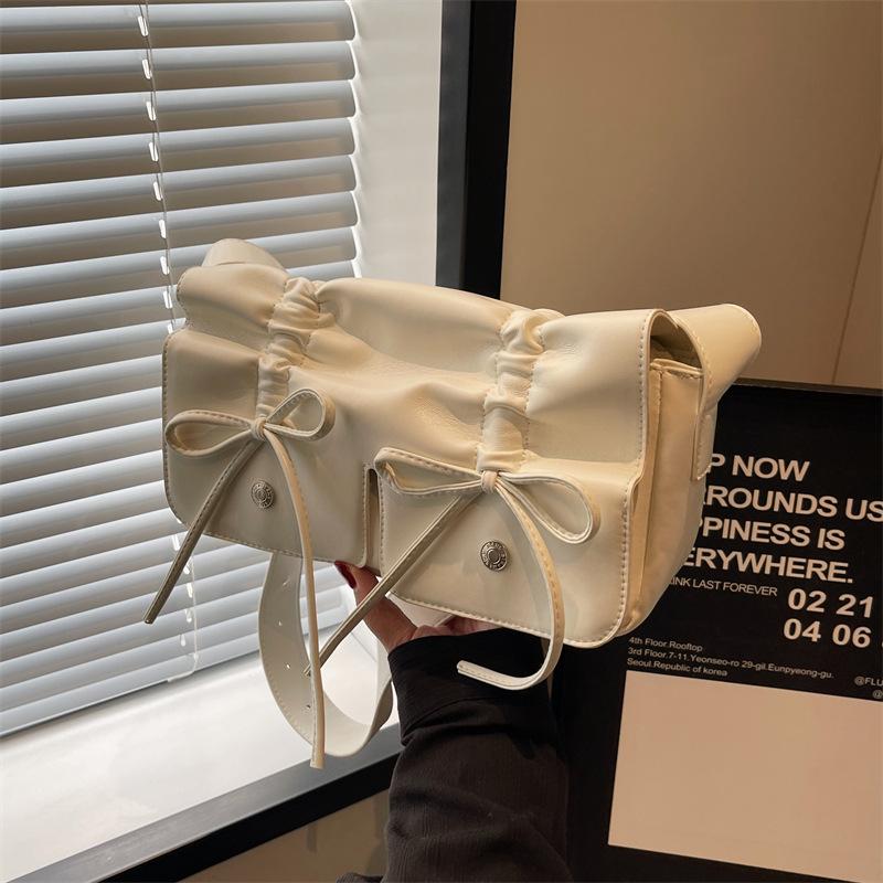 Bow Multi-pocket Single Shoulder Oblique Span Bag New Hand Bag