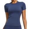 Women S Short Sleeve Yoga Top For Running Fitness Training