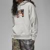 Jordan X Undefeated Weights Hoodie Heather Grey Men Streetwear DX6317-050