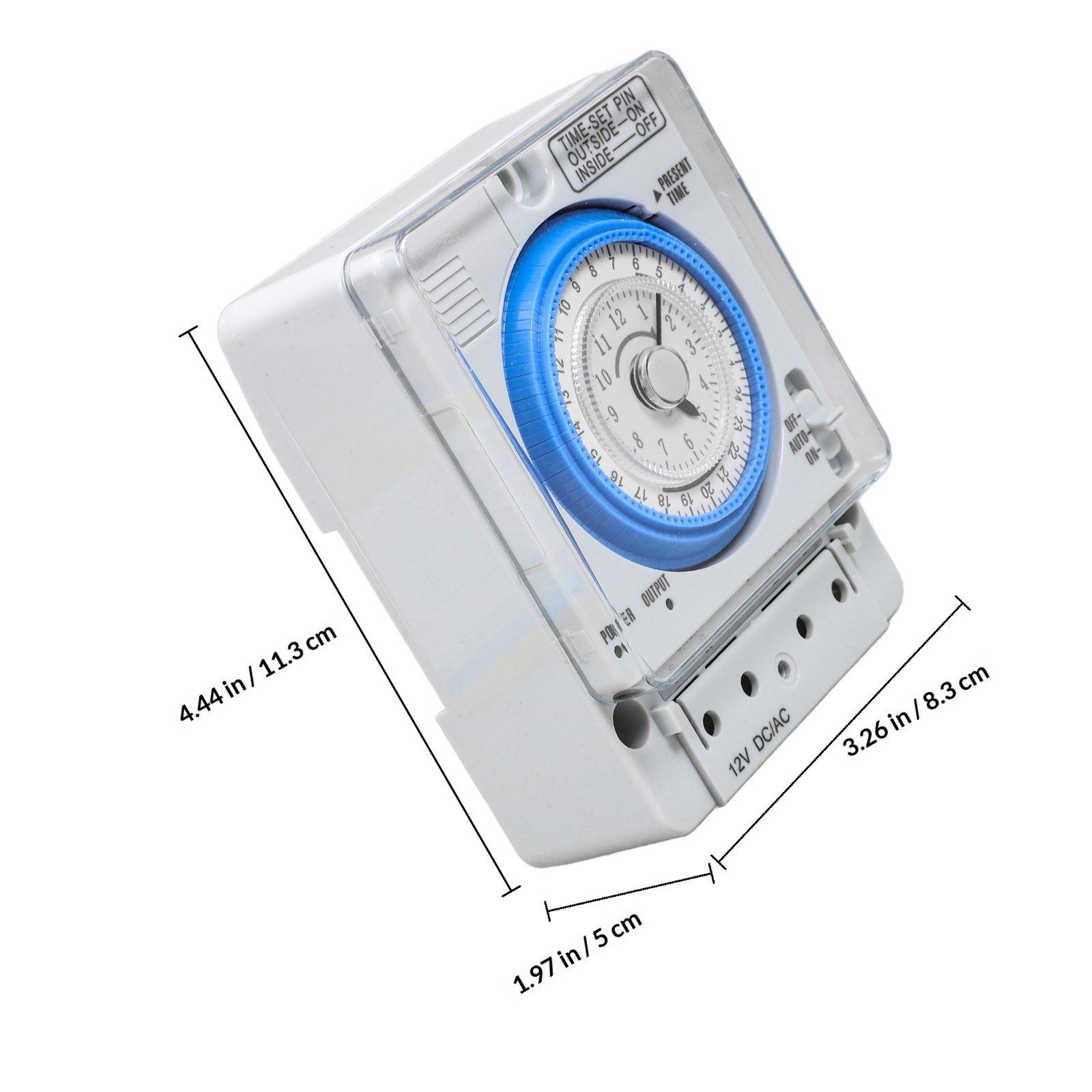 

Kitchen Machinery Countdown Timer Electromechanical Indoor Timers Electric Delayed Start Daily белый