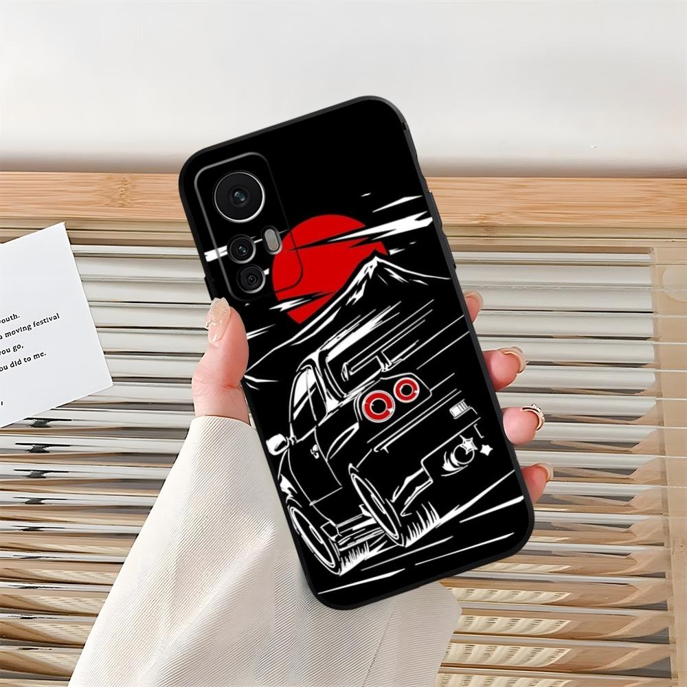 Japan JDM Sports Cars Male Men Phone Case For Xiaomi 15 13 14 10 12 11 Pro POCO F6 X6 X3 F5 X5 Pro Lite Ultra Shell Coque